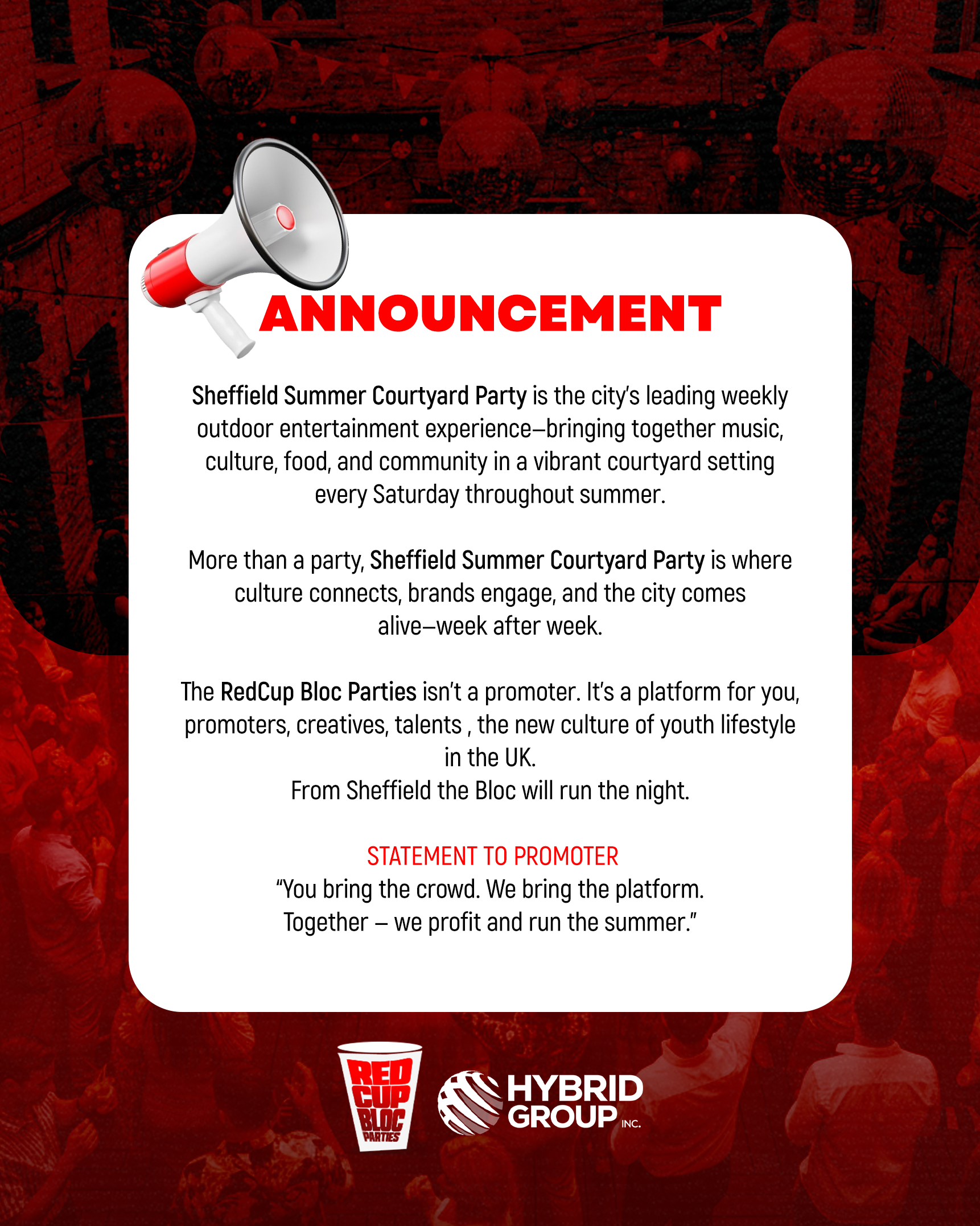 Platform Promoter Notice Statement